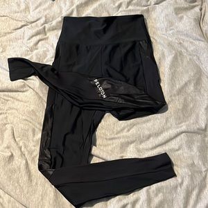 Peloton leggings.  Size small. Good condition. Mesh detailing. High rise